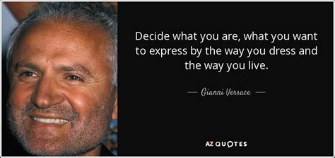 gianni Versace quotes on fashion